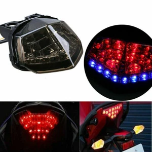 Rear LED Tail Light Integrated Turn Signals For Kawasaki Ninja 250R 2008-2012 - Picture 1 of 9