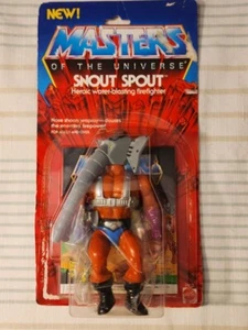 Masters of the Universe, MOTU, Snout Spout, figure, He-Man, carded - Picture 1 of 10