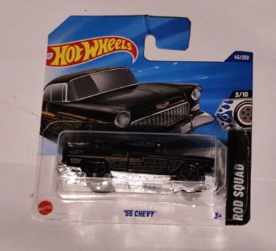 Hot Wheels 2025 	'55 Chevy  HYW96 3/10 Rod Squad  Serie Nuova Sigillata 45/250 - Immagine 1 di 2
