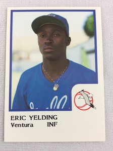 1986 Ventura Gulls-ProCards Minor League Baseball Card-Eric Yelding