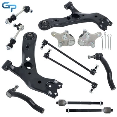 2006-2014 For TOYOTA RAV4 2.5L 3.5L Front Lower Suspension Kit Control Arm 12PCS - Image 1 of 4