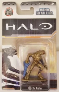 Figura coleccionable de metal fundido Halo Nano Metal Figs The Arbiter MS12 - Imagen 1 de 12