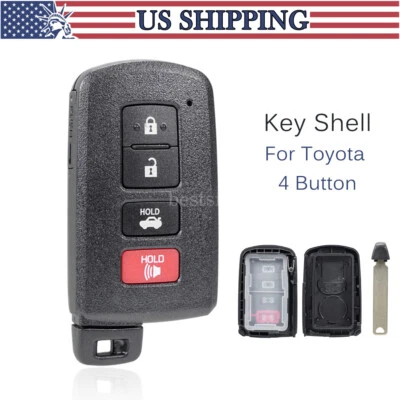 Para 2013 2014 2015 2016 2017 2018 2019 Toyota Highlander coche llavero carcasa Foto 1 de 4