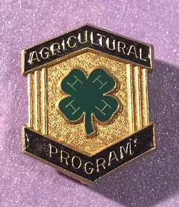 Pin de solapa vintage 4-H Club AGRÍCOLA Premio RALSTON PURINA 4H County Honor - Imagen 1 de 3