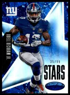 2015 PANINI CERTIFIED STARS ODELL BECKHAM 35/99 NEW YORK GIANTS #S39 PARALLEL - Image 1 of 2