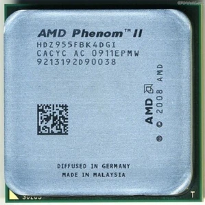 AMD Phenom II X4 955 3.2 GHz Socket AM3 AM2+ AM3+ 125W Black Edition - Photo 1/1