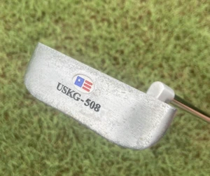 USKG-508 Junior Blade Putter ⛳ Stainless Steel Shaft ~30" New Grip - Picture 1 of 9