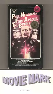 โ FORT APACHE, THE BRONX โ 1981 (Vestron Video) Paul Newman vhs OOP ๐ผ Bonus vhs - Picture 1 of 6