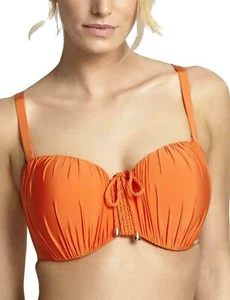 PANACHE SWIM SW0834 MARINA TOP BIKINI SIN TIRANTES EN MANDARINA  - Imagen 1 de 9