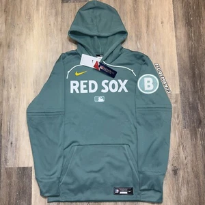 Nike Boston Red Sox Green Monster City Connect 2025 Authentic Therma Hoodie - Picture 1 of 11