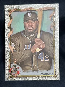 2023 Topps ALLEN & GINTER MO VAUGHN Foil Filigree #306 METS SP FREE SHIPPING - Picture 1 of 2