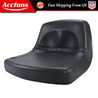 New Lawn Mower Garden Tractor Seat Black High Back