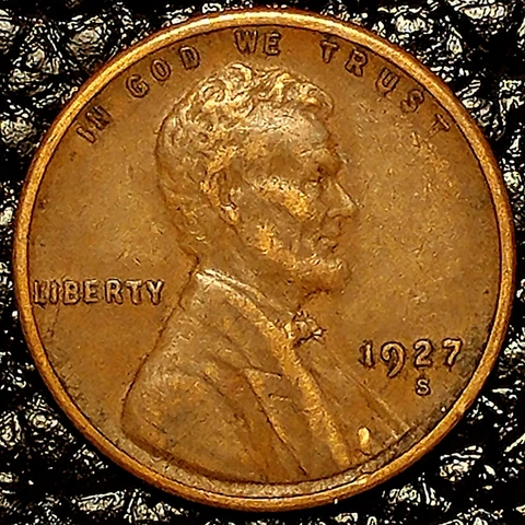 1927-S Lincoln Cent ~ XF / EF Condition ~ $20 ORDERS SHIP FREE! Cover