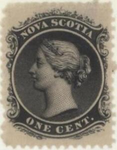 Kanada 1860-3 Nowa Szkocja Królowa Wiktoria 1c, w idealnym stanie MM