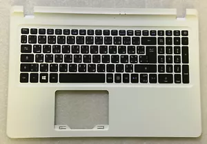 Keyboard AZERTY French-Arabic Acer Aspire ES1-533 ES1-572 6B.GD2N2.023 White - Picture 1 of 3