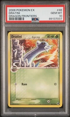 2006 Pokemon EX Dragon Frontiers Dratini Delta Species #46/101 PSA 10 GEM MINT - Image 1 of 2