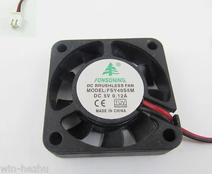 1pcs 4010S5M Brushless DC Cooling Fan 9 Blades 5V 40mm x 40mm x 10mm - Picture 1 of 2
