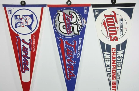 Minnesota Twins 30x12 Full Size Pennant | You Pick Cover