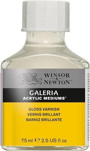 Winsor and Newton Galeria 75Ml Vernice Acrilica Lucida - Foto 1 di 12