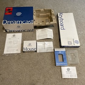 Dreamcast Console And Accessories  Official Boxes Only