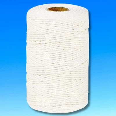 Cuerda de cuerda de carnicero de algodón 500 pies 2 mm para cocinar alimentos seguros C Foto 1 de 4