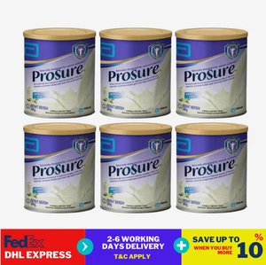 6x Abbott Pro Sure 380g Milk Powder High-Protein, Prebiotic + EPA Fast Ship - Picture 1 of 7