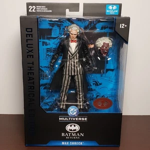 Batman Mcfarlane Max Shreck DC Multiverse Deluxe Edición Teatral Rojo Platino - Imagen 1 de 11