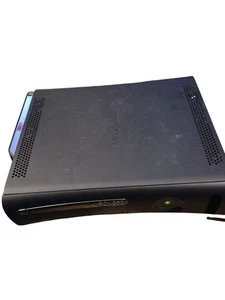 xbox 360 console  And Power Supply 120gb  Hard Drive Tested Works 2009 Black - Picture 1 of 6