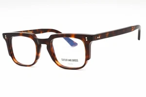 CUTLER AND GROSS CGOP138249 002 Eyeglasses Tortoise Frame 49mm - Picture 1 of 4