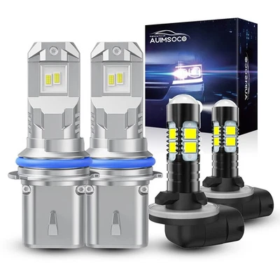 For Dodge Dakota 1997 1998 1999-2000 LED Headlight High Lo Beam Fog Light CANBUS - Изображение 1 из 4