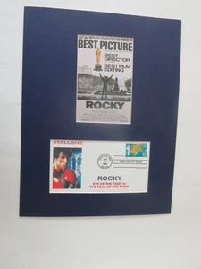 Sylvester Stallone in Rocky & Year of the Tiger First Day Cover honoring Rocky - Picture 1 of 2