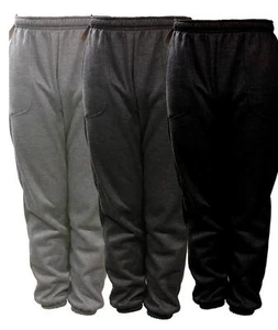 NUEVOS PANTALONES DE SUDADERA DE LANA LISA PARA HOMBRE S M L XL 2XL 3XL 4XL 5XL - Imagen 1 de 13