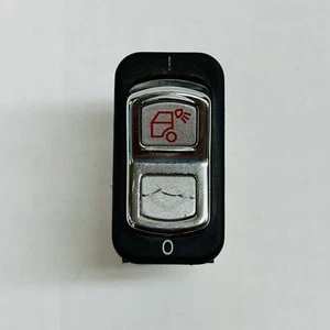 Peterbilt Paccar Dash / Cargo Load Light Rocker Switch Crome Q27-6031-1A8EEF1AH1 - Imagen 1 de 3