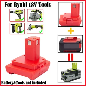 Battery Adapter For OZITO 18V Lithium Battery to For Ryobi 18V Cordless Tools AU - Picture 1 of 10