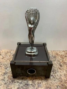 1930's Art Deco Parker of London Figural Woman Silent Flame Table Lighter Parts - Picture 1 of 6