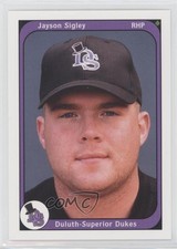 2002 Warning Track Duluth-Superior Dukes Jayson Sigley #13