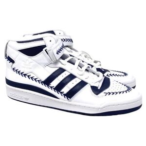 Adidas Originals Forum Mid Derek Jeter GY3814 White/Navy Size 14