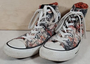 Converse Chuck Taylor All Stars The Joker DC Men 6 Women 8 Black White Orange - Picture 1 of 13