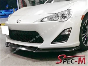 Parachoques delantero de carbono para Scion FRS GT86 2013-2016 2 puertas labio adicional estilo HT CF - Imagen 1 de 2
