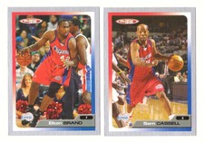 2005-06 Topps Total Silver Team Set - Los Angeles Clippers