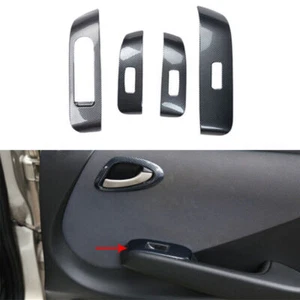 Trim ABS For 2004 2005-2007 Honda Fit Jazz Window lift panel switch carbon fiber - Picture 1 of 4