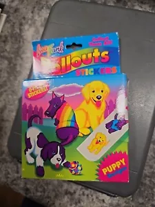 VINTAGE 90's Lisa Frank Rollouts Puppy 6 ft Sticker Roll NIB - Picture 1 of 1