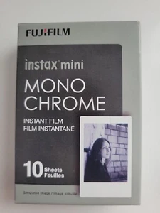 Fujifilm Instax Mini Film, Monochrome (10 Exposures) - Picture 1 of 5
