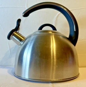 Masterclass Premium Cookware Whistling Tea Kettle Stainless Steel - Picture 1 of 6