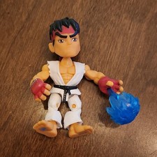 Ryu The Loyal Subjects Street Fighter 30th Anniversary White Mystery Figure 3" 