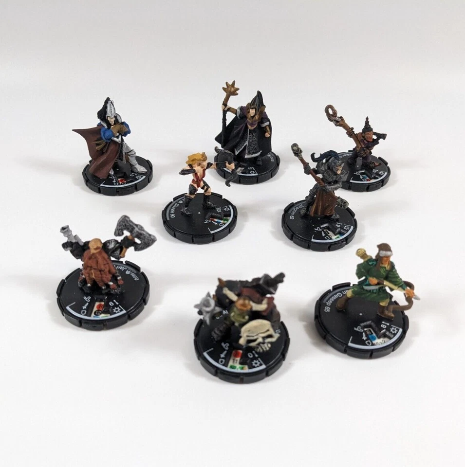 MAGE KNIGHT DUNGEONS Juego de Guerra Lote 8 Figuras Únicas Surtidas #09 Ver Descripción Foto 1 de 1