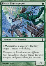 ELVISH SKYSWEEPER FOIL Ravnica MTG Magic the Gathering Cards DJMagic