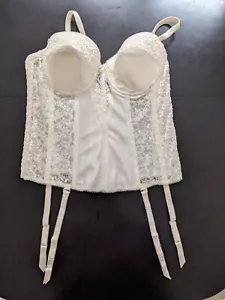 Brautcorsage Korsage 85 B Corsage tiefer Rücken Kleemeier DiLorenzo ivory NEU 28 - Bild 1 von 5