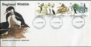 1983 Australia Antarctic Territory Regional Wildlife Strip Of 5 First Day Cover - Imagen 1 de 1
