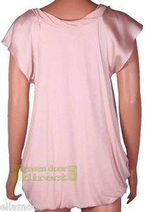 Untold House of Fraser RRP £50 Pink Blue Lace Trim Layered Blouse Top Free Ship - Picture 1 of 3